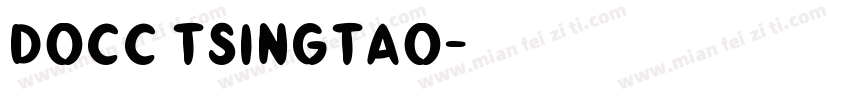Docc Tsingtao字体转换